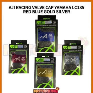 Aji ฝาปิดวาล์ว สีเงิน สีแดง น้ําเงิน สําหรับรถแข่ง YAMAHA LC135