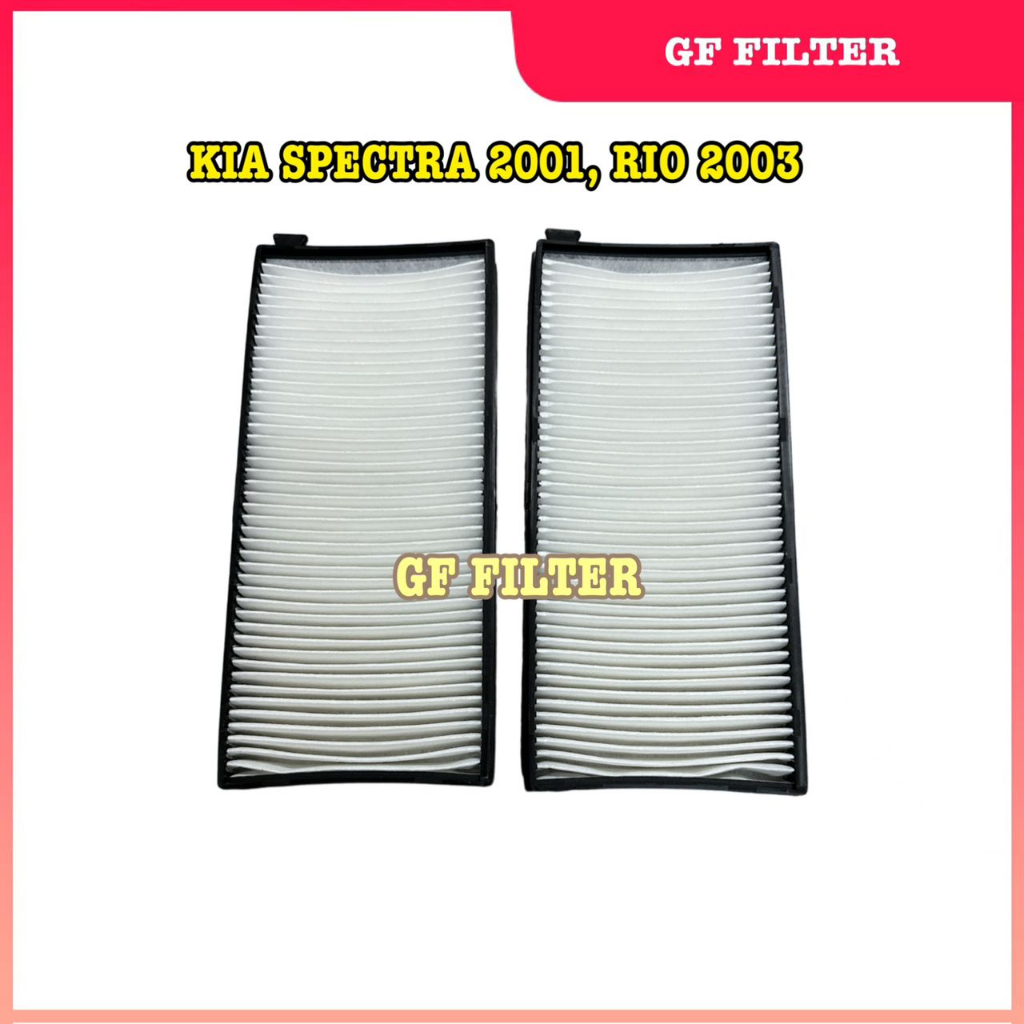 KIA SPECTRA 1.6 2001, KIA SEPHIA, KIA RIO 1.3 1.5 2000, KIA CLARUS 1996 AIR COND CABIN FILTER 0K2N1-
