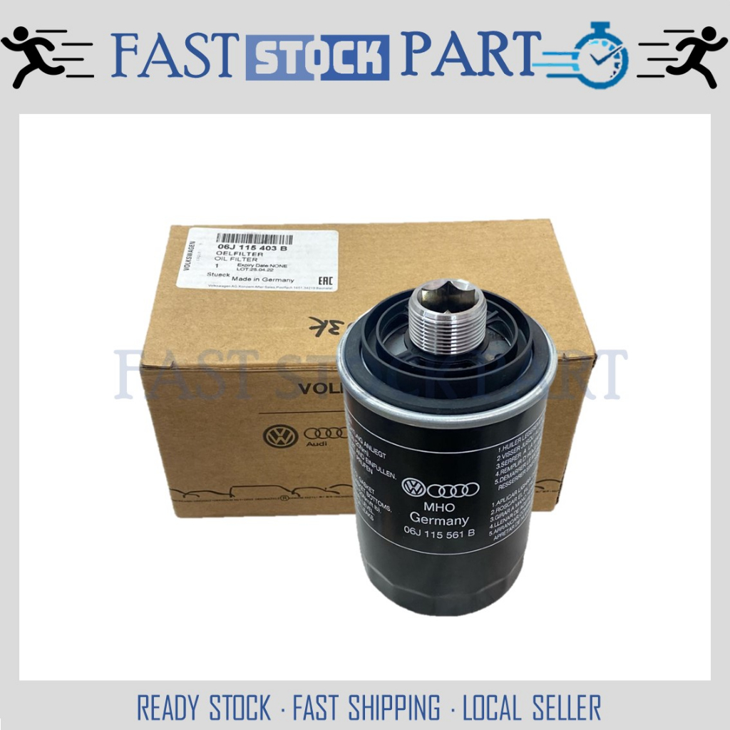 1PC VOLKSWAGEN AUDI กรองน้ํามัน-06J 115 403B VOLKSWAGEN PASSAT CC/GOLF/JETTA/TIGUAN/EOS/BEETLE/ AUDI