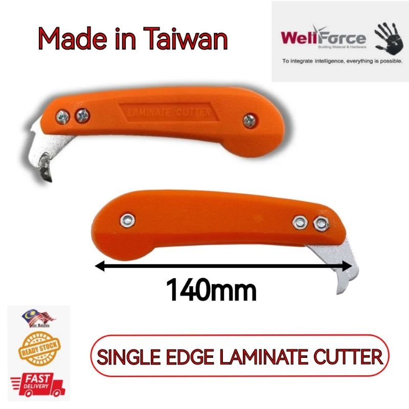 [ผลิตในไต้หวัน] WELLFORCE 17350 เครื่องตัดลามิเนตขอบเดียว