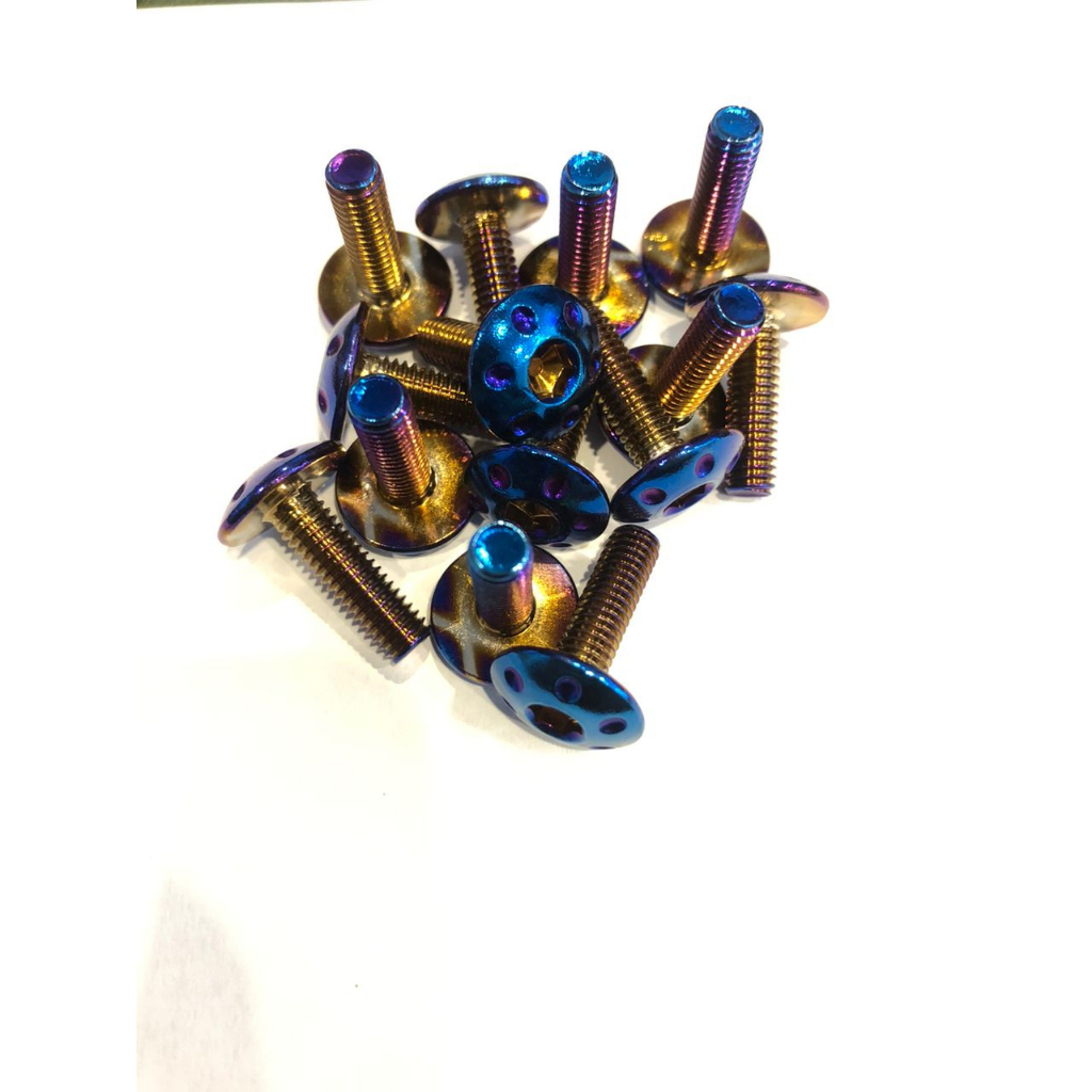 (1PCS) UNIVERSAL HEAVYDUTY SCREW M6 6MM 6x20MM YAMAHA HONDA