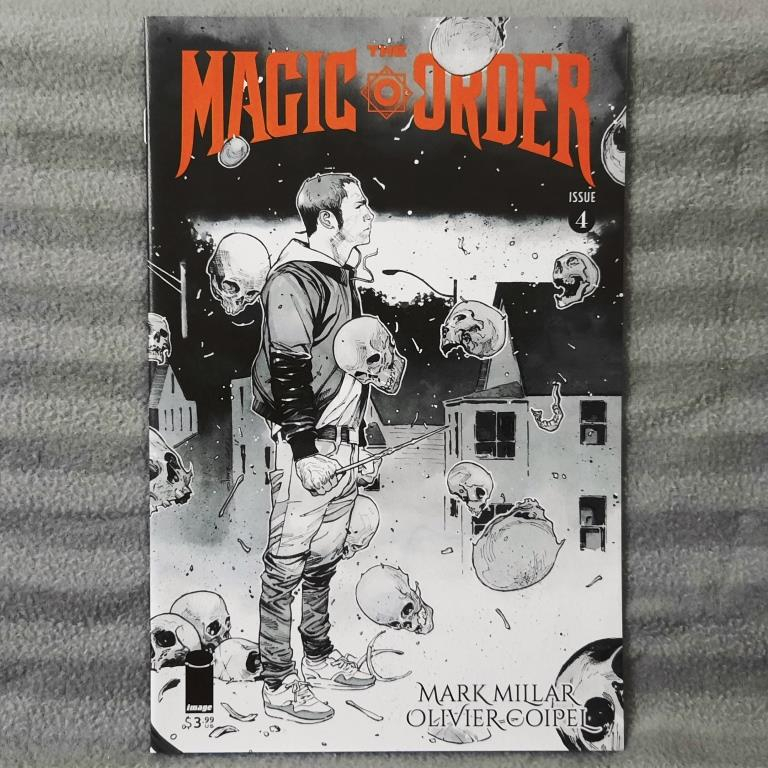 Magic Order 4 Olivier Coipel Sketch Variant (ภาพการ์ตูน) Mark Millar (MATURE READERS)