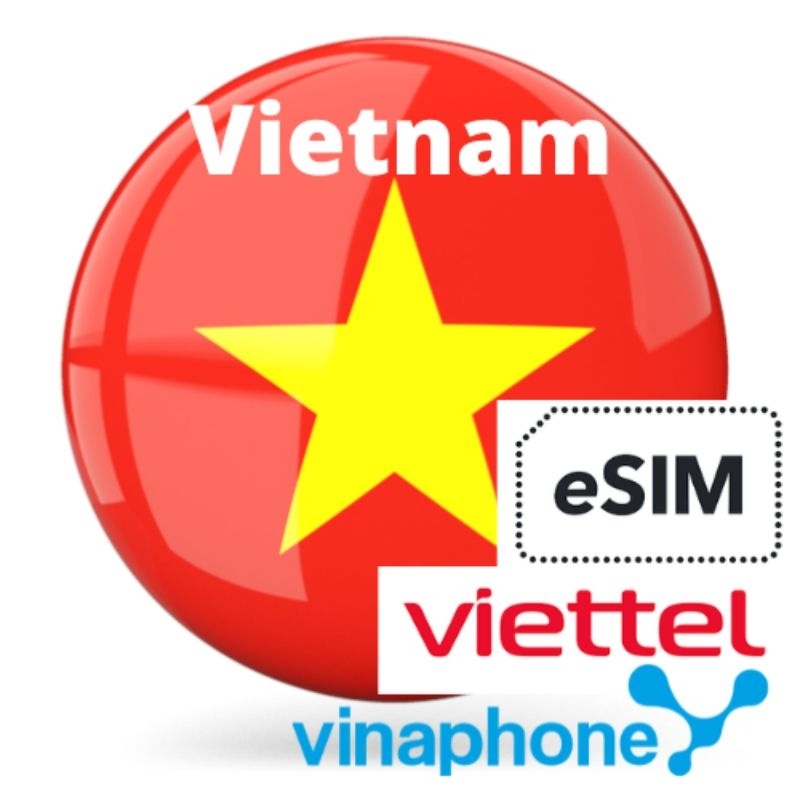 eSIM Vietnam Travel eSim Unlimited Data (eSIM)