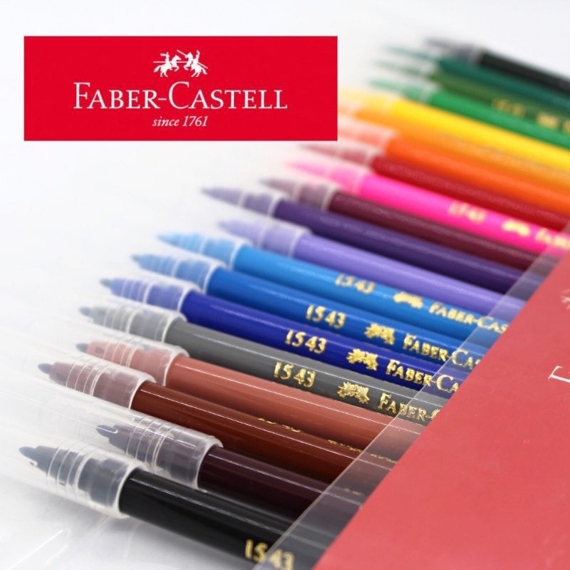 1543 Faber Castell Magic Pen 12 สี 1543 Faber Castell ปากกาหมึกสี