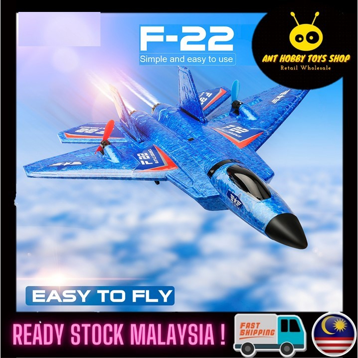 Rc เครื่องบิน Jet F22 รีโมทคอนโทรลเครื่องบิน 2.4GHZ RC EPP โฟม Anti Broken Glider Easy to Fly in Wat
