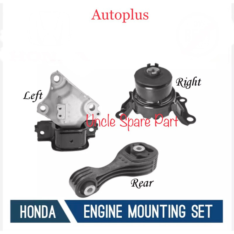 ชุดติดตั้งเครื่องยนต์ Honda City T9A Jazz T5A - Autoplus