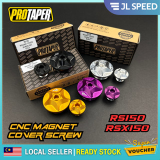 Protaper ชุดสกรูฝาครอบแม่เหล็ก CNC ขนาดเล็ก 1 ชิ้น ใหญ่ 1 ชิ้น สําหรับ RS150 RS 150 RSX 150 RSX150