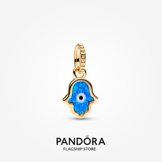 Pandora เครื่องรางชาร์ม สีฟ้า ของขวัญวันเกิด สําหรับสุภาพสตรี p615