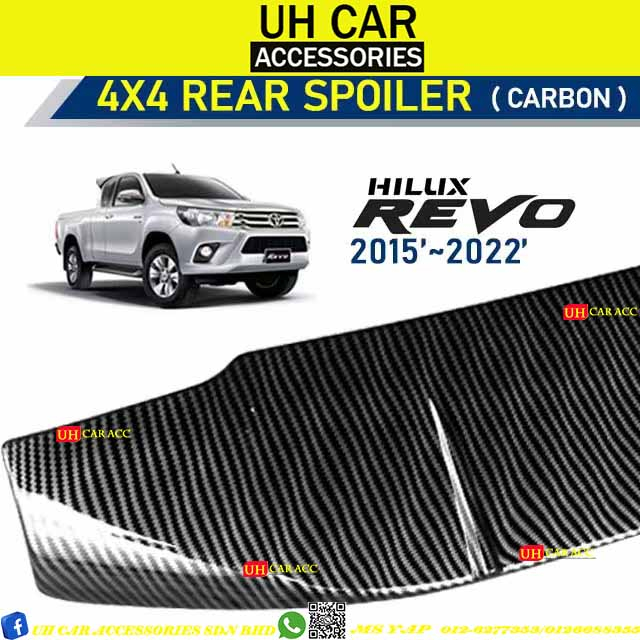 TOYOTA HILUX REVO ROCCO ROGUE TOP SPOILER