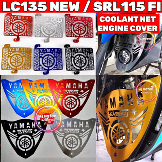 Lc135 V2-V8 FI / SRL115 FI และชุดฝาครอบหม้อน้ําเครื่องยนต์ โลหะผสม สําหรับ YAMAHA SRL LAGENDA 115 115FI LC