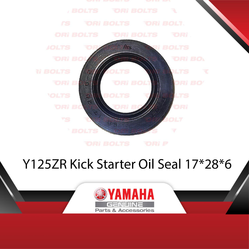 93102-17004 Yamaha Y125ZR Y125Z (0912) Kick Starter Shaft ซีลน้ํามัน 17*28*6