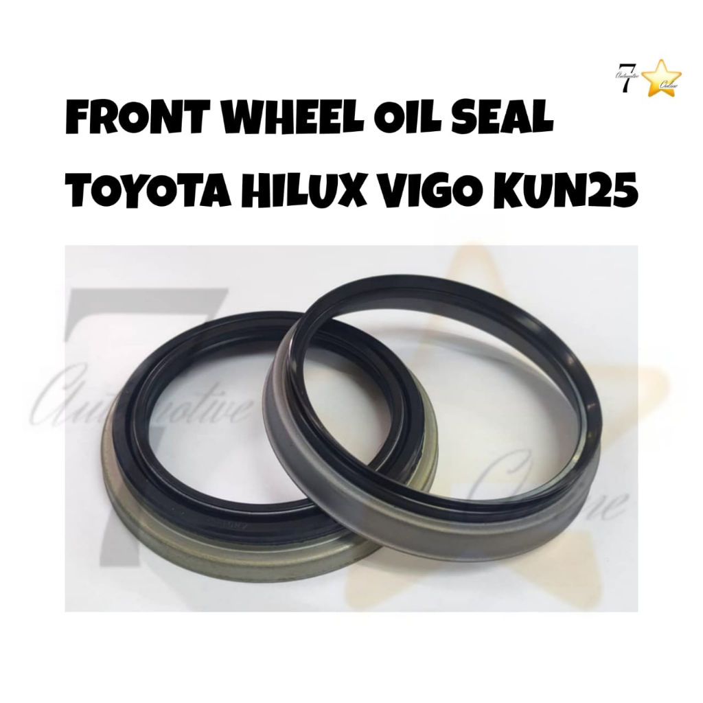 ชุดซีลน้ํามันล้อหน้า TOYOTA HILUX VIGO KUN25 90312-T0001 90316-T0002 TAIWAN