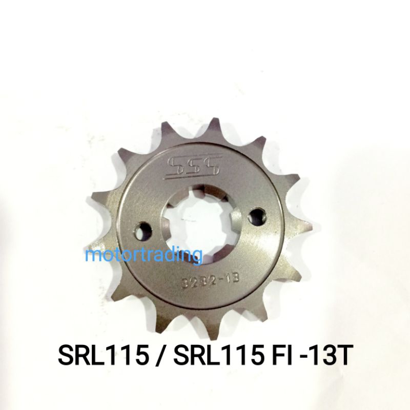 (LANGENDA 115 / SRL115 / SRL115 FI ) SSS 428 FRONT SPROCKET SPOKET DEPAN 13T 14T 15T