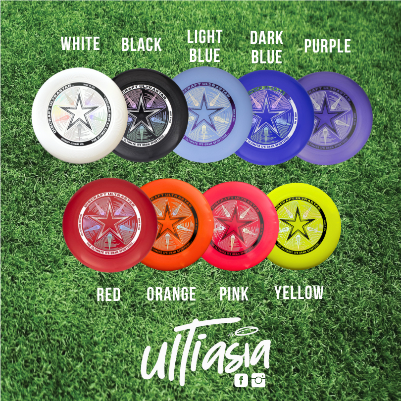 DISCRAFT USA Official 175g Ultrastar Ultimate Frisbee Disc - เลือกสีของคุณ