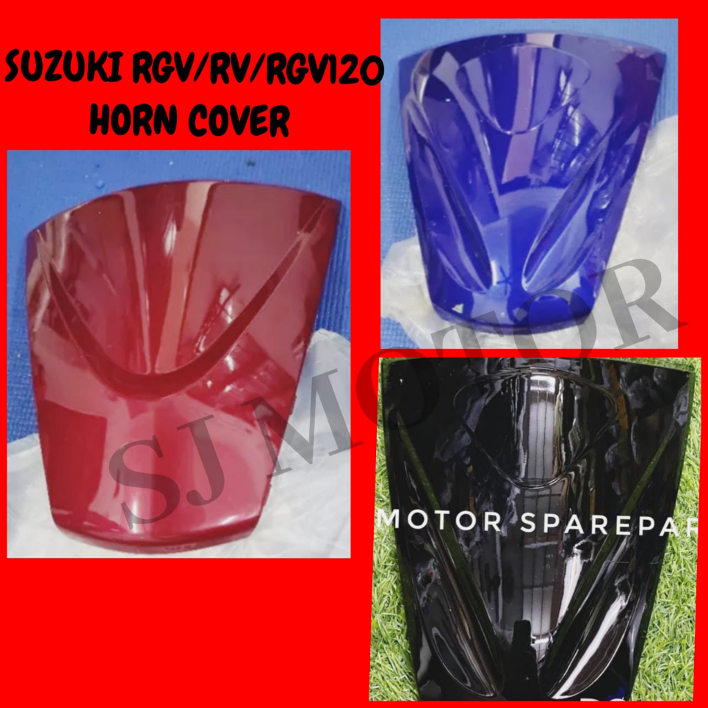 SUZUKI RGV 120 ฝาครอบด้านหน้า HORN COVESUZUKI RGV 120 ฝาครอบด้านหน้า HORN COVER RGV120 RGV ฝาครอบ HO