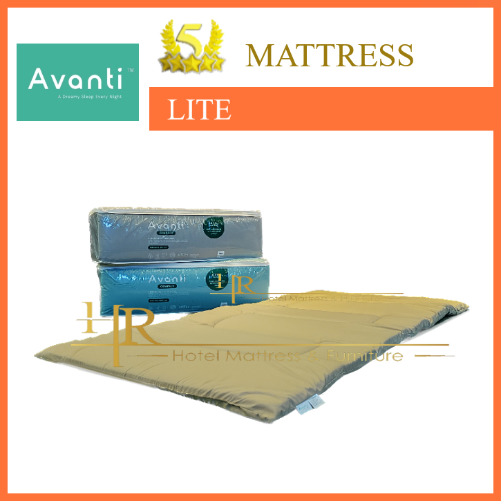 AVANTI Compact Lite พับได้2 " ( 5 CM ) ที่นอนเดี่ยว HR Home Delivery