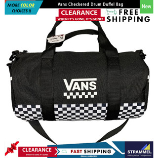 Vans Off The Wall Drum Duffel Bag Duffle Weekender Gym Travel