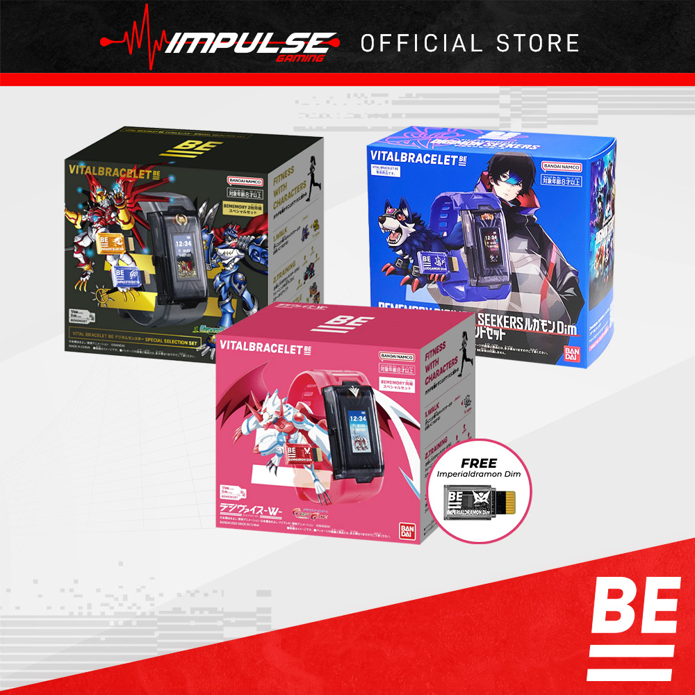 Vital Bracelet BE - Digimon VV Edition GhostGame Edition with impedramon / Special Selection Set / Digimon Seekers