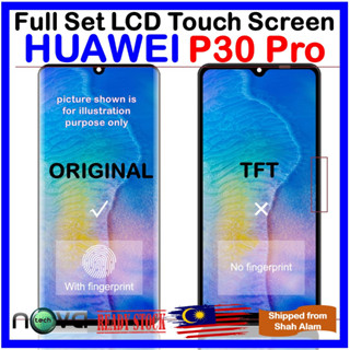 Orlglnal NGS ชุดหน้าจอสัมผัส LCD พร้อมเครื่องมือเปิด สําหรับ HUAWEI P30 Pro