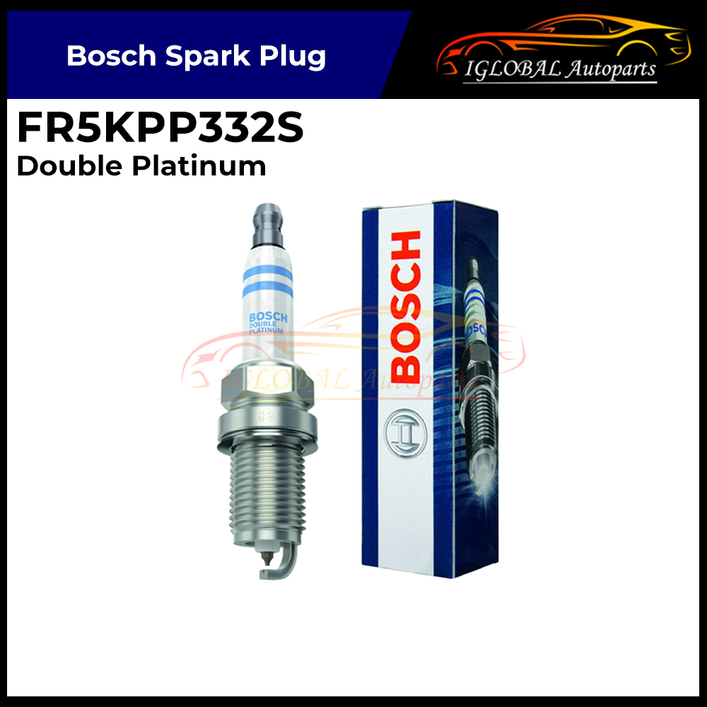 (1 ชิ้น) หัวเทียน Bosch FR5KPP332S - Audi A4 A5 A6 A7 A8 Q3 Q5 Q7 TT R8 / Porsche Cayenne, Panamera