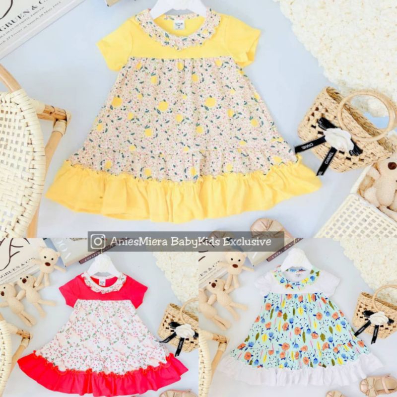 Lynhkids Dress Jalan Kids 1y-6y