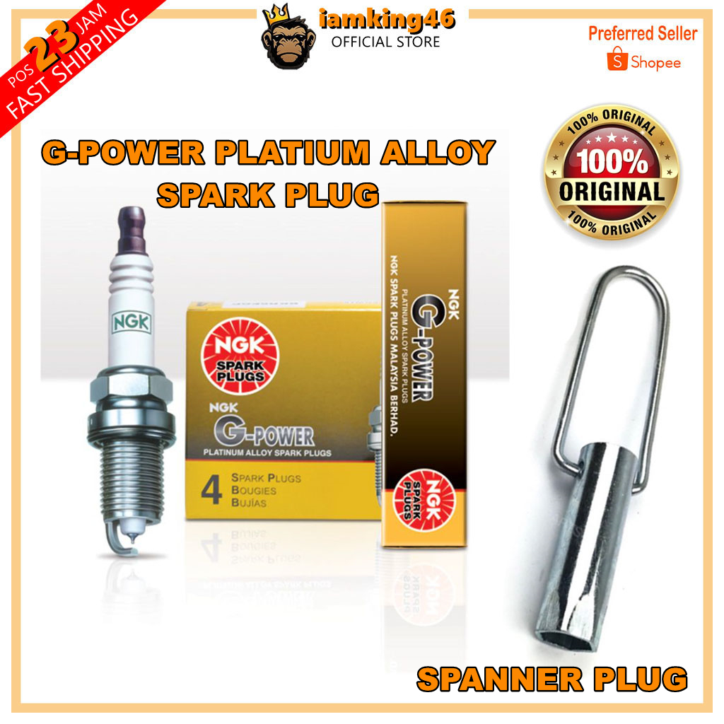 หัวเทียน NGK G-POWER BR8EGP CR8EGP CPR8EAGP-9 CR7HGP สําหรับ LC135 Y15ZR EX5 Y125 WAVE125 NGK G POWE