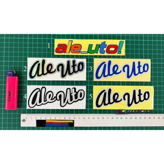 สติกเกอร์สะท้อนแสง aleuto aleuto Kepala buto stream ale uto สําหรับติดตกแต่ง