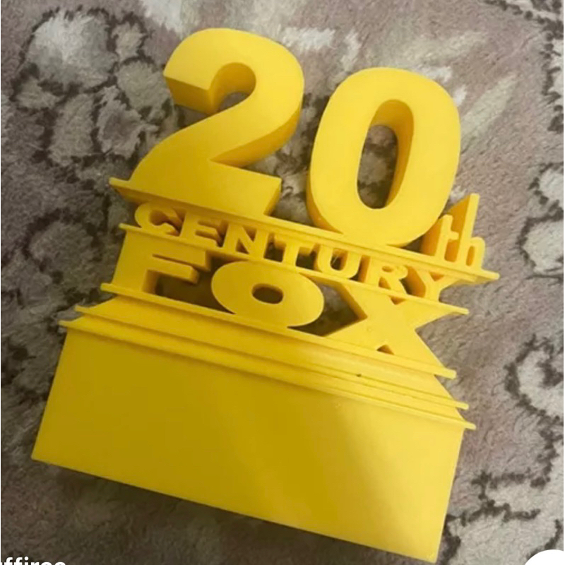 แม่เหล็กติดตู้เย็นโลโก้ Century Fox 20th