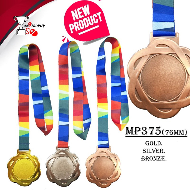 MEDAL HANGING MEDAL METAL MP375*