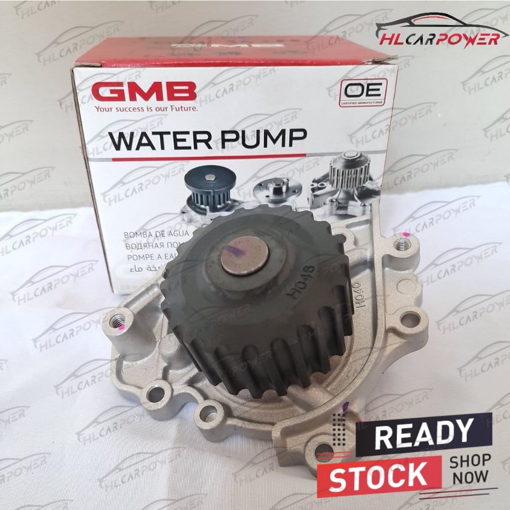 ปั๊มน้ํา Honda Civic B16A, B16B, B16C, B18A, B18C (Twin Cam) GMB (มี Oring) (GWHO-46A)