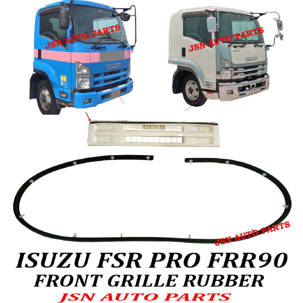 J01S04 GRILLE RUBBER ISUZU FRR PRO FRR90 LORRY TRUCK FSR PRO