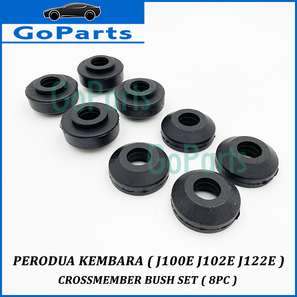 1 ชุด 8 ชิ้น Crossmember Bush / Subframe Bush Perodua Kembara J100E J102E J122E