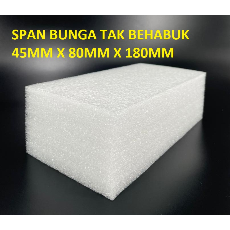 PE FOAM FLOWER SPAN UNBUCKS