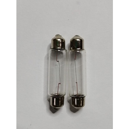 [2PCS] FESTOON LAMP S10X36, S11X31, S11X44, 12V 5W & 12V 10W CAR ROOM INTERIOR BULB -