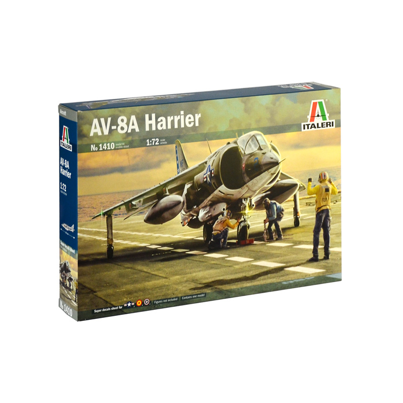 ITALERI 1410 เครื่องบินรุ่น 1/72 AV-8A Harrier