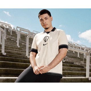 ใหม่ 23/24!!! เสื้อกีฬาแขนสั้น ลายทีม Corinthians 4th Fan Issue