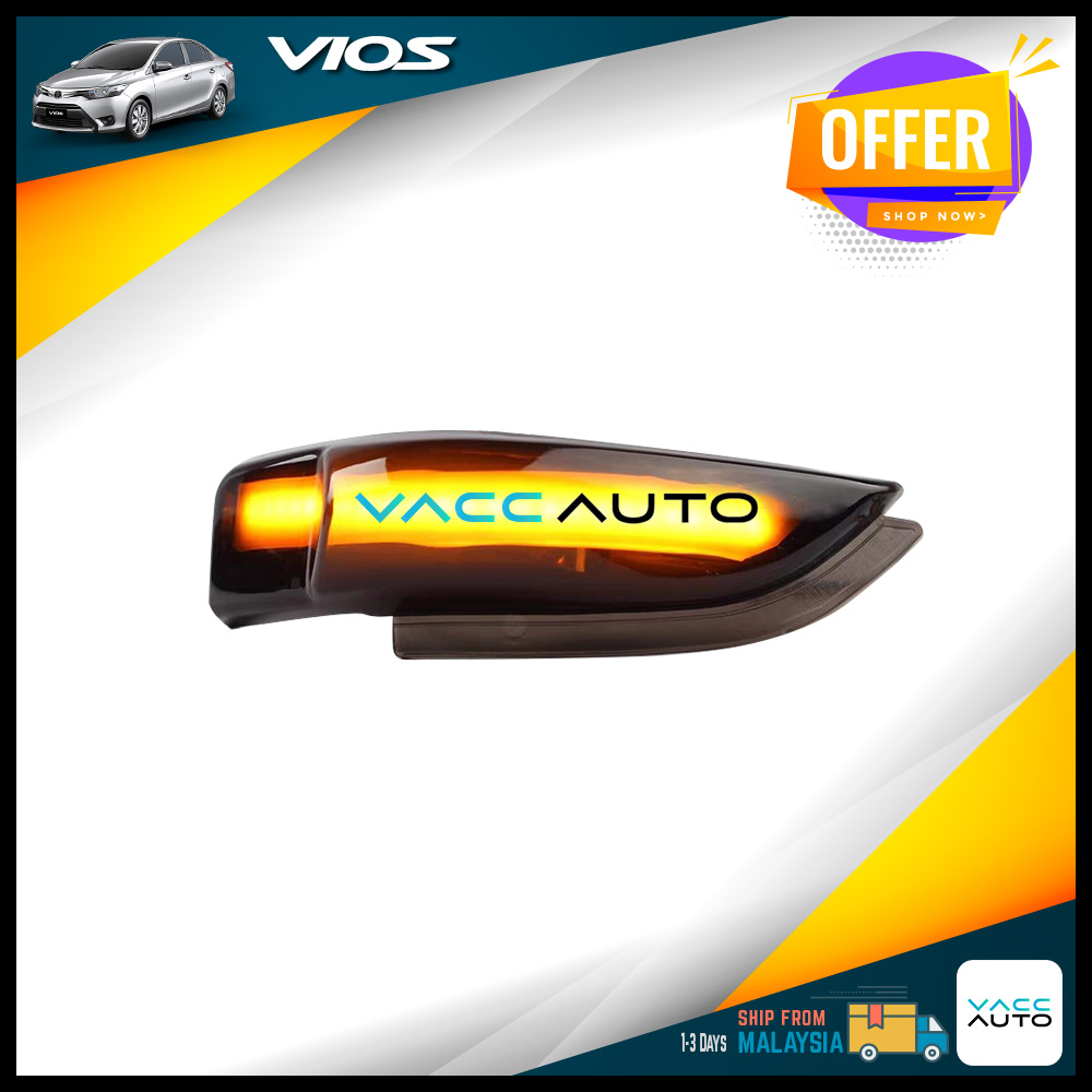 ไฟสัญญาณ Toyota Vios (3rd Gen) เฉพาะ 2013-2019 XP150 NCP150 3rd Vac Auto Car Accessories