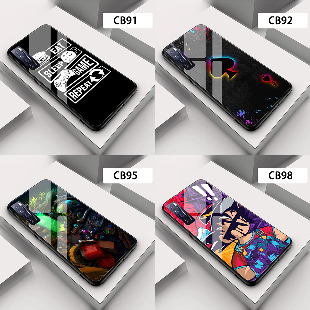 PC Plexiglass Back Case Gamer Art A Series VIVO Y39 (5G)/Y29(4G)/Y20/Y20S/Y20A/Y20i/Y12S/Y12A/Y12D/Y