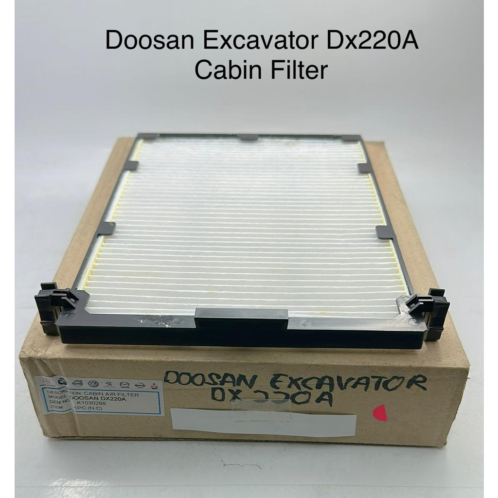 Doosan Excavator DX220A ไส้กรองห้องโดยสาร