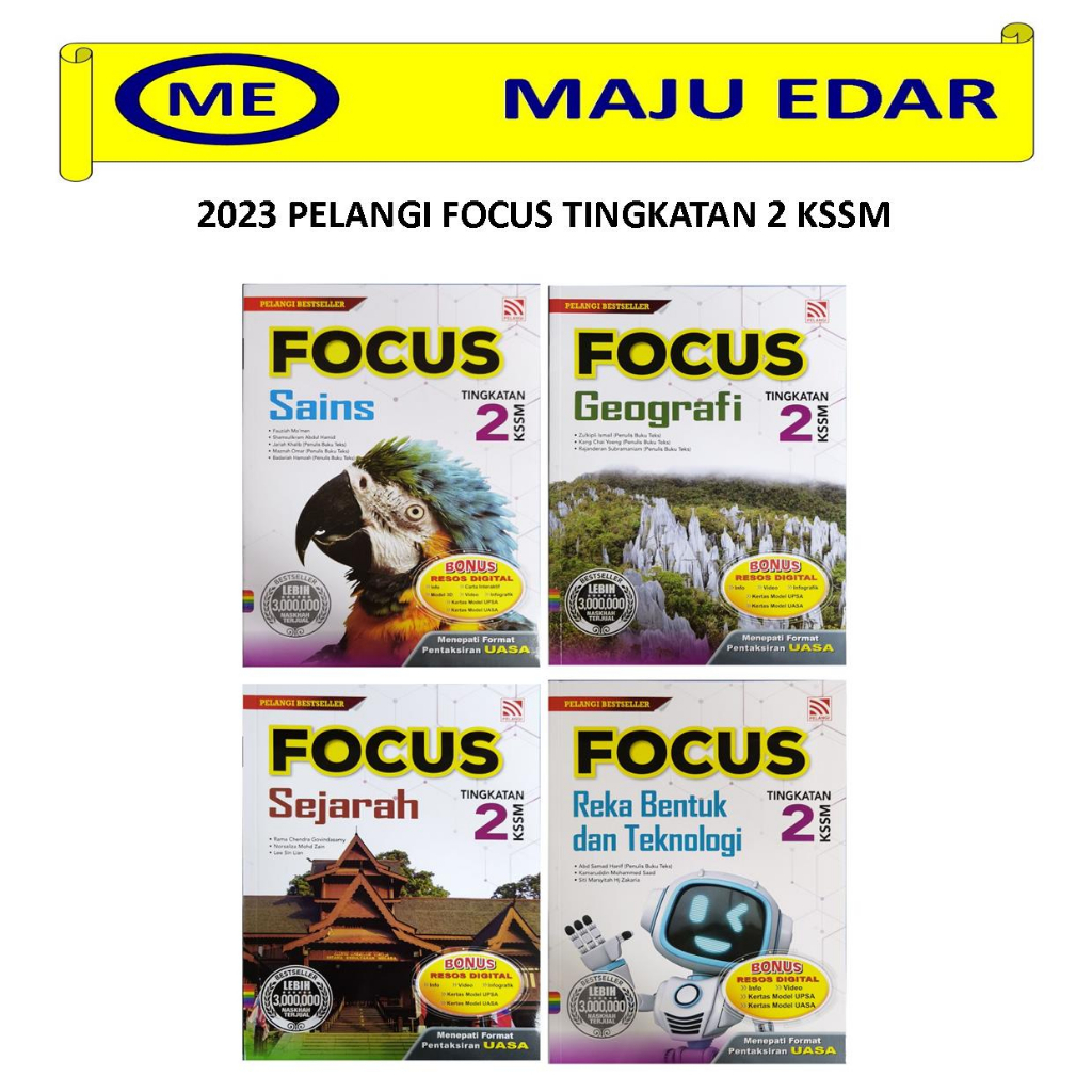 2023 RAINBOW FOCUS LEVEL 2 KSSM / REFERENCE BOOK / REFERENCE BOOK FORM 2