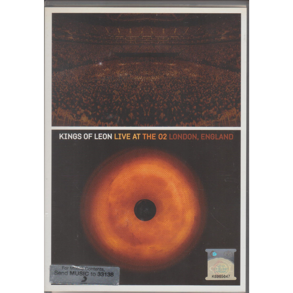 DVD Kings of Leon - Live at the O2 London อังกฤษ (2009)
