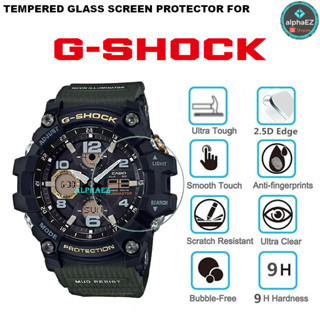 Casio G-SHOCK GSG-100-1A3 MUDMASTER 9H ฟิล์มกระจกนิรภัย ป้องกันรอยขีดข่วนหน้าจอ MUD MASTER GSG100