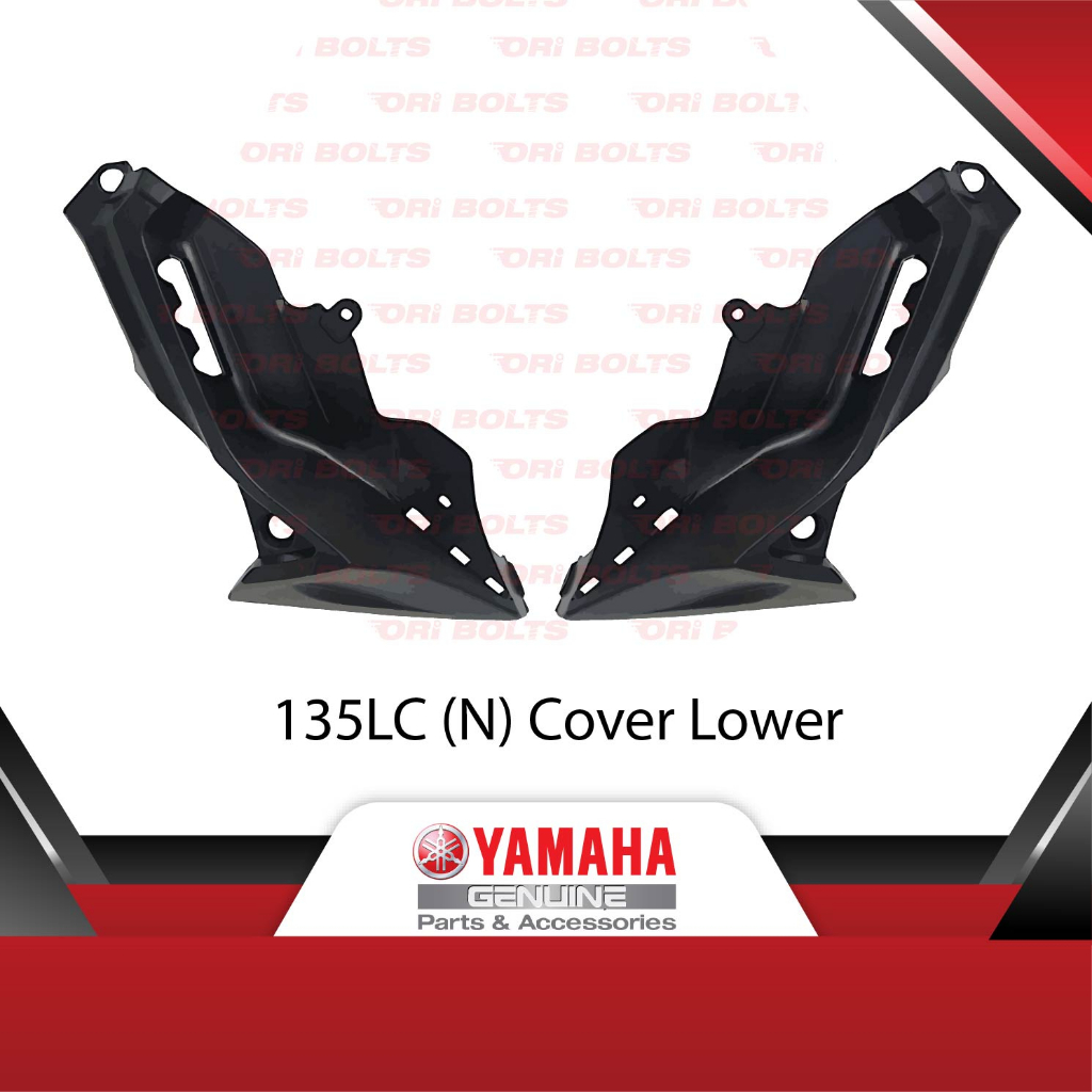 Yamaha 135LC V2 V3 V4 V5 V6 V7 ฝาครอบพลาสติก Sampan ล่าง - 55C-F835J-00 55C-F835K-00