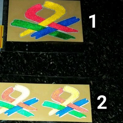 STIKER BENETTON/STIKER PANGKAH/STIKER MOTOR/CUTTING STICKER REFLECTION