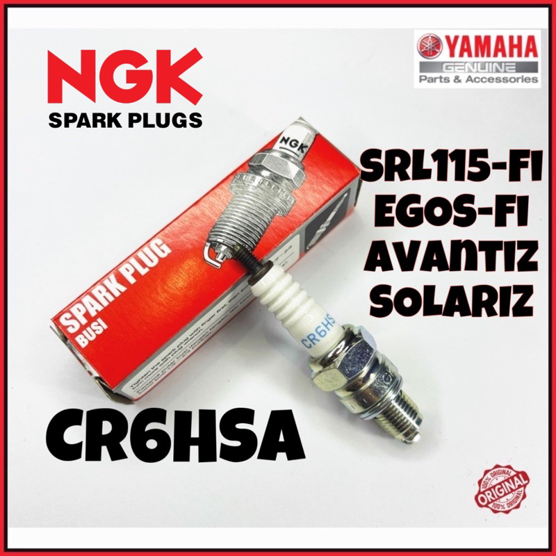CR6HSA AVANTICZ SOLARIZ EGO-GEAR LAGENDA SRL115 FI SPARK PLUGS PLUS CR6HSA NGK YAMAHA
