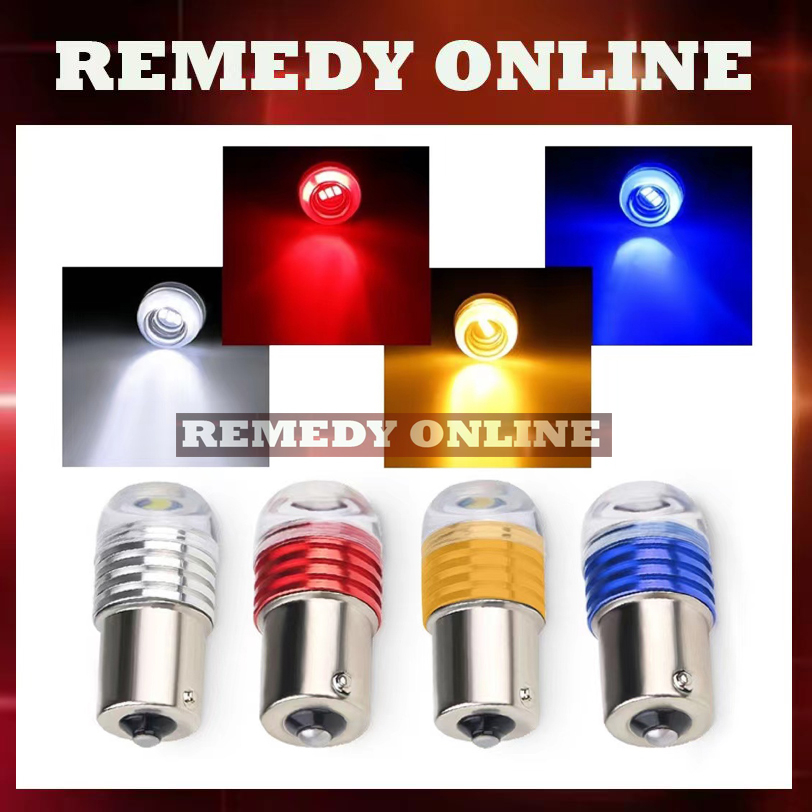 1PC 1156 1157 P21W W21W/5W P21/5W รถ LED สัญญาณหลอดไฟไฟเบรคไฟสํารอง