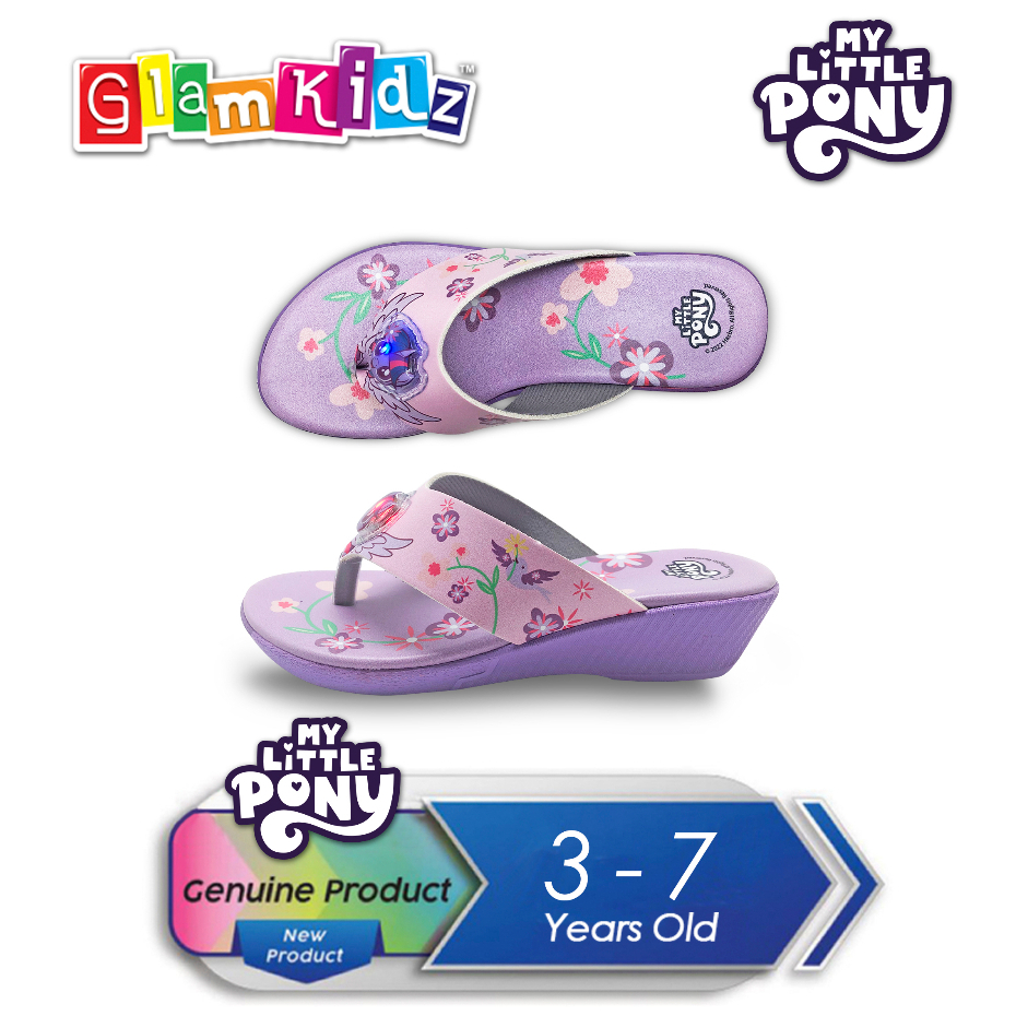 My Little Pony Girls Shoes / Sandal with LED (สีม่วง) 2674