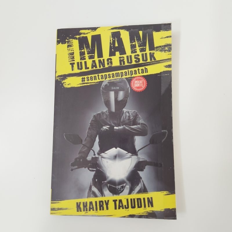 PRELOVED NOVEL ANEKDOT DAIM / NOVEL USED ANEKDOT DAIM 1: IMAM TULANG RUSUK