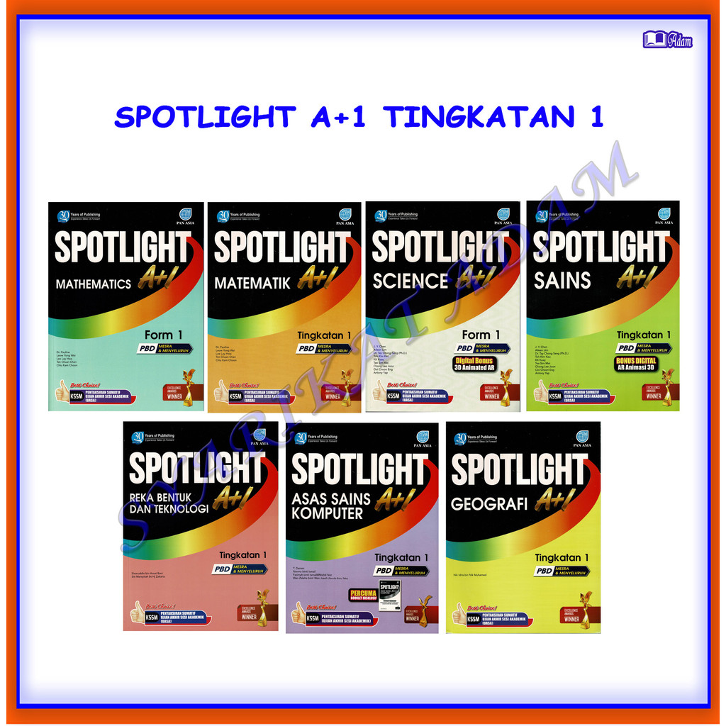 [ADM]REMOVE BOOK: SPOTLIGHT A+1 LEVEL 1 -PAN ASIA