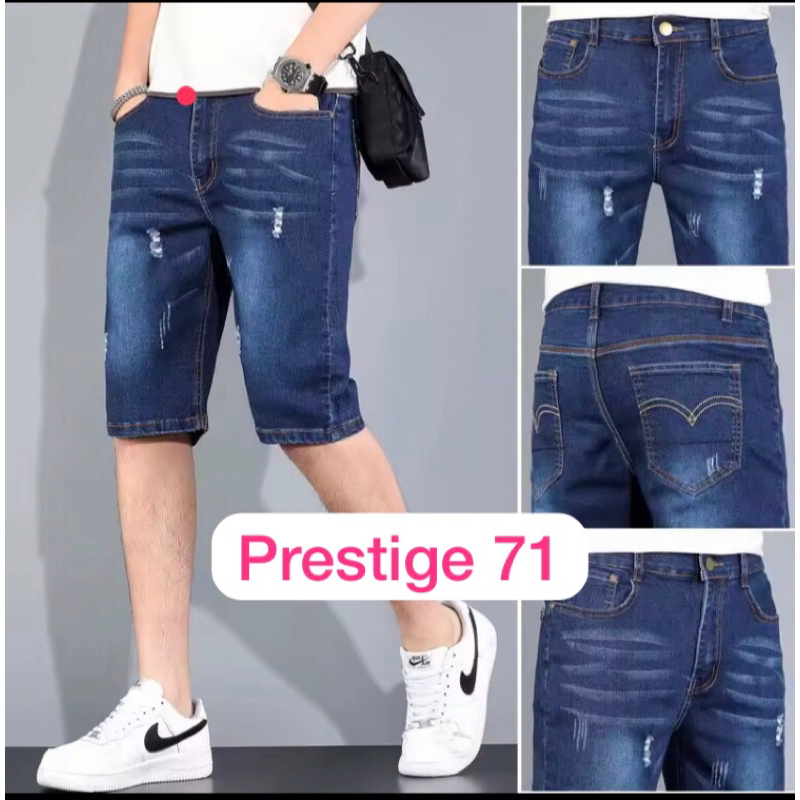 กางเกงขาสั้น Viral Mens Jeans